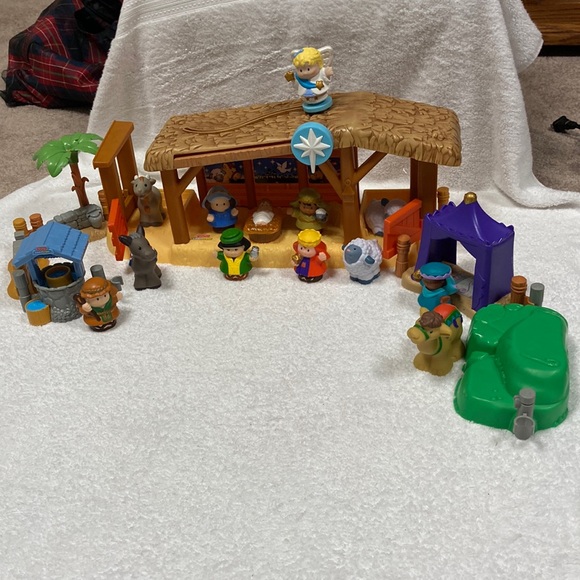 FisherPrice Toys Fisher Price Nativity Christmas Story Manger Set